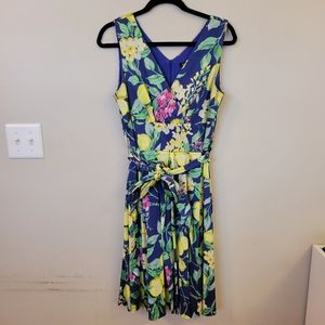 Roz & Ali Lemon Dress Fit and Flare